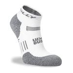 Hilly Unisex Supreme - Quarter Max Cushioning, Running Sock, White/Grey Marl, S UK