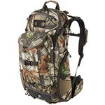 TIDEWE Hunting Pack 3400cu, Silent Hunting Bag for 2-3 Days, Internal Frame Hunting Backpack, Camo Hunting Day Pack with Rain Cover (Next Camo G2)