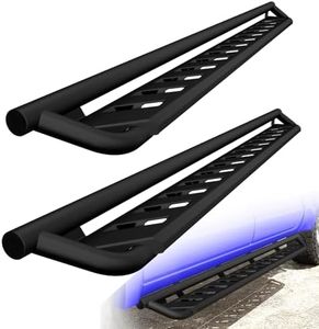 ONINE Clutch Drop Running Board Custom Fit 2019-2025 Chevy Silverado/GMC Sierra 1500 & 2020-2025 Chevy Silverado/GMC Sierra 2500HD/3500HD Crew Cab Drop Side Step Nerf Bar, Textured Black