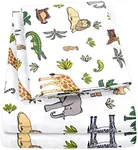 1500 Supreme Kids Bed Sheet Collection - Fun Colorful and Comfortable Boys and Girls Toddler Sheet Sets - Deep Pocket Wrinkle Free Soft and Cozy Bedding - Full, Wild Animal Kingdom
