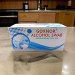 GOXNOR 300 Sterile Alcohol Swabs Antiseptic Prep Wipes Pads