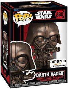 Funko Pop! Star Wars: Star Wars Darkside - Darth Vader - Metallico - Bronzo - Esclusiva Amazon - Figura in Vinile da Collezione - Idea Regalo - Merchandising Ufficiale - Movies Fans
