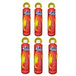 VOILA Aluminium 500 ml Fire Extinguisher Spray with StandPack of 6