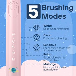Seago Kids Electric Toothbrush – Pink