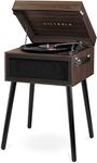 Victrola VTA-75-ESP Liberty 5-in-1 Turntable Music EntertainmentCenter with Bluetooth Wireless FM Radio USB Recorder Wood (Espresso)