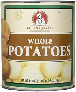 Chefs Quality Whole White Potato No. 10, 110 Ounce