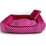 Pet Royale 2XL Dog Bed | Reversible 2XL Dog Bed for Big Dogs Labrador, German Shepherd| Plus Extra Removable 100% Cotton Washable Covers (XXL Size, La Bella)