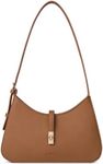 CLUCI Shoulder Bag for Women, Purses for Women, Handbag Hobo Bags for Women Vegan Leather Crossbody Purse with Adjustable Strap Brown