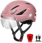 Odoland Adult Bike Helmet with Phot