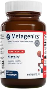 Metagenics Niatain Niacin B3-500 mg Nicotinic Acid Per Serving - 3,125% Daily Value - Reduced Flushing Niacin - Non-GMO & Gluten-Free - 60 Tablets