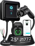 EVIQO EV Charger Level 2-48 Amp Level 2 EV Charger, 240V J1772 Charger Hardwired, EV Chargers for Home Level 2, EV Level 2 Charger, Electric Car Charger Level 2, EVSE EV Charging Station 25' Cord