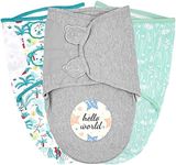 TANOFAR Baby Swaddles 0-3 Months Girl Newborn Swaddle Easy Change Velcro Swaddle Blanket Swaddles Wrap Sack Summer Flower