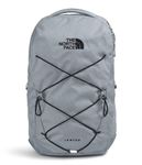 THE NORTH FACE Jester Everyday Laptop Backpack | Commuter Daypack with Water Repellent Finish, 16" Laptop Sleeve, Mid Grey Dark Heather/TNF Black-NPF, One Size