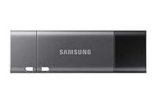 Samsung MUF-128DB/EU Duo Plus 128 GB Type-C USB 3.1 Flash Drive Gunmetal Grey