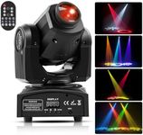 UKing 50W Stage Light LED Moving Head,RGBW Disco Lights 9/11 CH,8 Gobos 8 Colors Dance Lights with Remote Controller Sound Activated for Party Bar DJ
