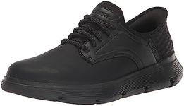 Skechers Men's Hands-Free Slip-ins Garza GERVIN Sneaker, Black, 9 UK
