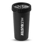 Dexas MudBuster Portable Dog Paw Washer/Paw Cleaner, Large, Matte Black- Special Edition