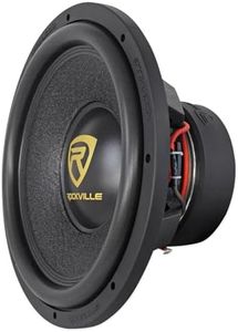 Rockville W15K9D2 15" 5000w Peak Car Audio Subwoofer Dual 2-Ohm Sub 1250w RMS CEA Rated Black