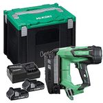 HIKOKI 18V BRUSHLESS Straight Finish Brad Nailer 3.0AH Lithium ION