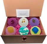 6 Piece Bath Bombs Gift Set in Gift