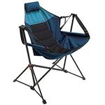 Rio Gear Outdoor Foldable Hammock Lounger - Blue Sky/Navy