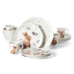 Lenox 894104 Butterfly Meadow Bunny 16-Piece Set