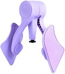 Pelvic Hip Trainer, Adjustable Resistance Rotatable Kegel Exercises Device, PP Strength Training Portable Unisex Thigh Strength Trainer for Fitness (Purple)