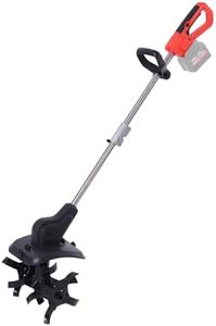 CISSIYOG Elektro-Bodenhacke kompatibel mit Makita Akku 18V, Elektro Motorhacke für Garten und Rasen mit 15 cm Arbeitstiefe, 22cm Arbeitsbreite (Batterie Nicht enthalten)