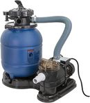 XtremepowerUS 13" Sand Filter with 3/4HP Pool Pump 4 Way Valve 3450 RPM Above Ground Pool Set with Stand