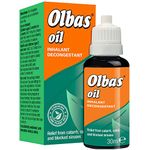 Olbas Oil 30ml - Inhalant Decongestant Oil - Relief from Catarrh, Colds & Blocked Sinuses