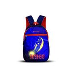 HYDER Kids 20L Superhero Cartoon Printed Best Stylish Lightweight Spacious Waterproof Casual/Picnic/Tuition/School Bag/Backpack for Children Boys And Girls (Navy Blue)