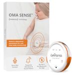 Levana Oma Sense Baby Abdominal Movement Monitor - Baby Sleep Monitor with Wakeup Technology - Rousing Vibrations, Audio & Lights Stimulates Baby & Alerts Parents - Safety Baby Essentials for Newborn