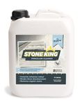 Stone King Porcelain Tile Cleaner – Deep Cleaning Tile Restorer for Patios, Paths, Walkways - Removes Slippery Green Algae, Black Lichen and White Fungi – Surface Treatment, 20 SQM, 4 Litre