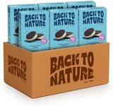 Back to Nature - Double Classic Creme Sandwich Cookies - Enjoy Our Plant Based Cookies Made with Wheat Flour - Vegan & Non-GMO - Seriously Tasty Snacking - 5.5 Ounce (Pack of 6)