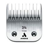 Andis 64133 Size-3-3/4-Inch Skip Tooth, 1/2-Inch Cut Length Carbon-Infused Steel UltraEdge Dog Clipper Blade