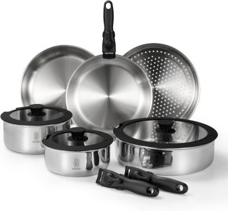 ROYDX Stainless Steel Cookware Set – Durable Pots and Pans