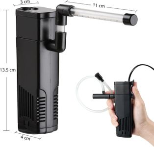 NICREW Aquarium Filter for 20-40L Tanks – Quiet Water Filtration