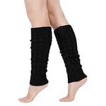 GoGou Leg Warmers for Women, Thermal Leg Warmers, Chunky Cable Knitted Leg Warmers, Stylish Accessories for 80's Fancy Party Ballet Skating Ice Dancing