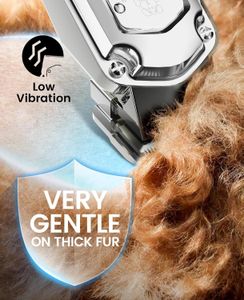 oneisall Cordless Dog Clippers – Rechargeable Pet Grooming Trimmer
