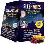 Dr. Price's Vitamins Natural Sleep Aid - Sleep Supplement - Melatonin for Sleep - 30 Packets - Sleep Aids Adults, Tryptophan, Calming Magnesium Powder, Non Drowsy Sleep Support