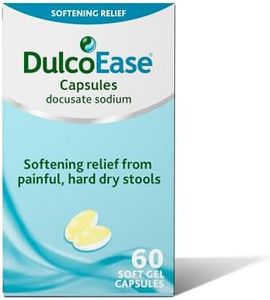 DulcoEase Stool Softener, 30 Soft Gel Capsules