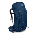 Osprey Kestrel 48 Men's Backpacking Backpack, Loch Blue, Small/Medium