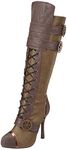 Ellie Shoes Women's 420 Quinley Boot, Green, 7