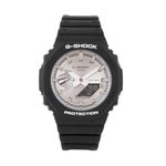 Casio G-Shock GA-2100SB-1ADR Silver Analog-Digital Dial Black Resin Strap Men's Watch Shock and 200M Water Resistant G1454