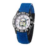 Star Wars Kids' Plastic Time Teacher Analog Quartz Nylon Strap Watch