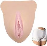 Camel Toe Pads, Fake Vagina Camel Toe Silicone Vagina Pads for Crossdresser and Transgender - Reusable,B