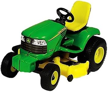 John Deere Lawn Tractor 1/32 Scale, Green, Yellow