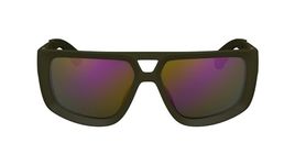 CALVIN KLEIN CKJ24605S Sunglasses, Khaki, One Size