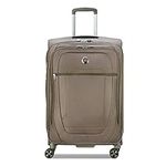 DELSEY PARIS - HELIUM DLX - Expandable Soft Large Suitcase - 71x45x33 cm - 84 liters - L - Moka