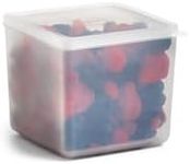 W&P Freezer Cubes | Reclaim Your Freezer With Tidy Stackable Frozen Food Containers | 40oz | Freezer safe, BPA Free, Dishwasher Safe, Microwave Safe